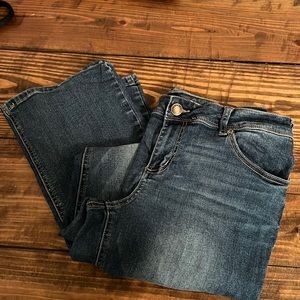 Maurice’s boot cut jeans light washed size 14 short